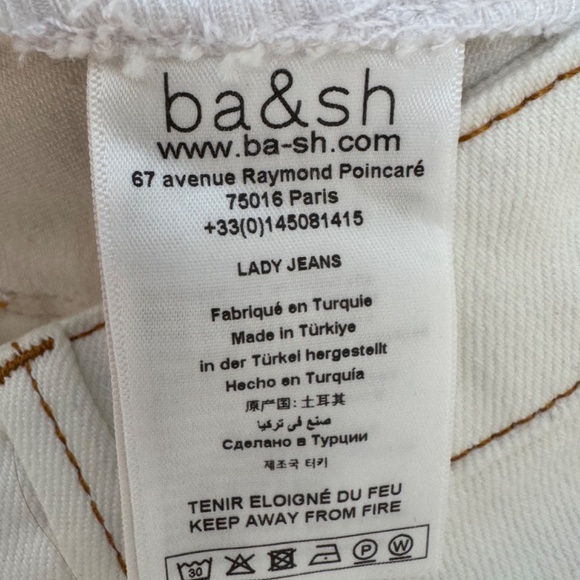 ba&sh White Women Jeans - Picture 6 of 13